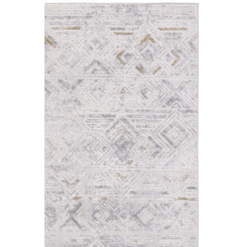 Palma Performance Geometric Rug, Rectangle 5'3" x 7'6"