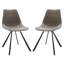 Chaise d'appoint en similicuir Greer-1870022981