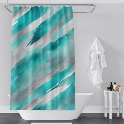 Abstract Shower Curtain