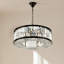 Luminaire suspendu moderne en cristal 6 lumières