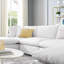 Canapé modulaire en velours rembourré 6 pièces Modway Commix-1950305782