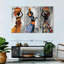 «Ethnic African Woman», reproduction sur toile-1174072699