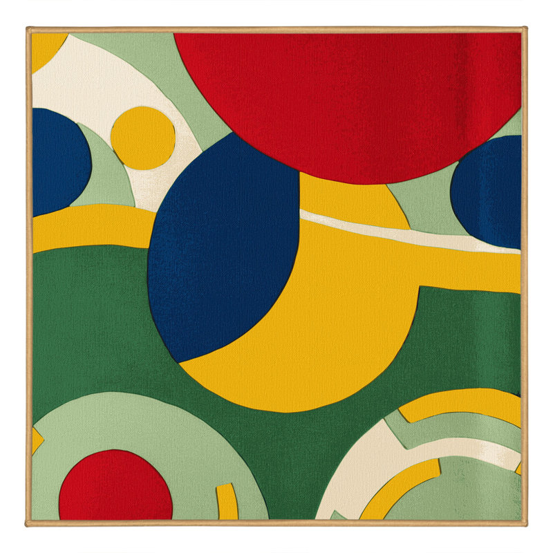 Snappy Strut Rug, Square 4'