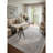 Rug Branch Soraya 4' x 6' (3'9" x 5'6") Grey/Beige Floral Medallion Indoor Area Rug, Traditional, Low Pile, Stain-Resistant Carpet - Living Room, Bedroom, Dining Room, and Kitchen-1870437756