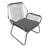 Contemporary Club Seating With Robust Metal Framework And Water- Cushions Stylish Lounge Chair Stable Construction Upholstery