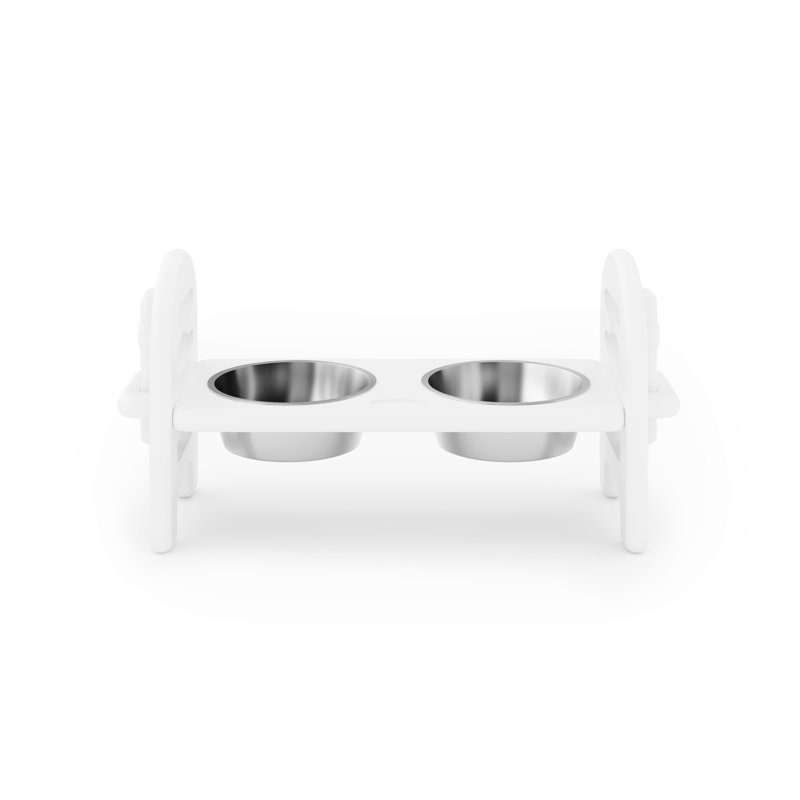 Bol ajustable pour voyage à la plage - plastique recyclé, eau, blanc, 19 x 7 9,5 po blanc, 18,7 7,07 9,64