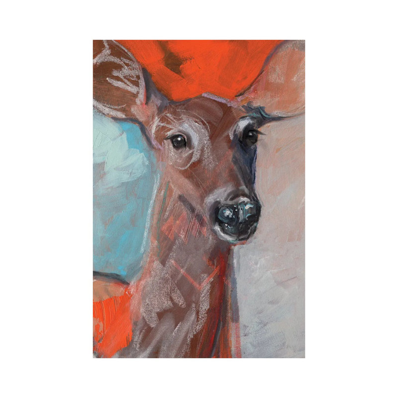 Doe Eyes I by Jennifer Paxton Parker - Wrapped Canvas Painting, 152.5 cm H x 101.5 cm W