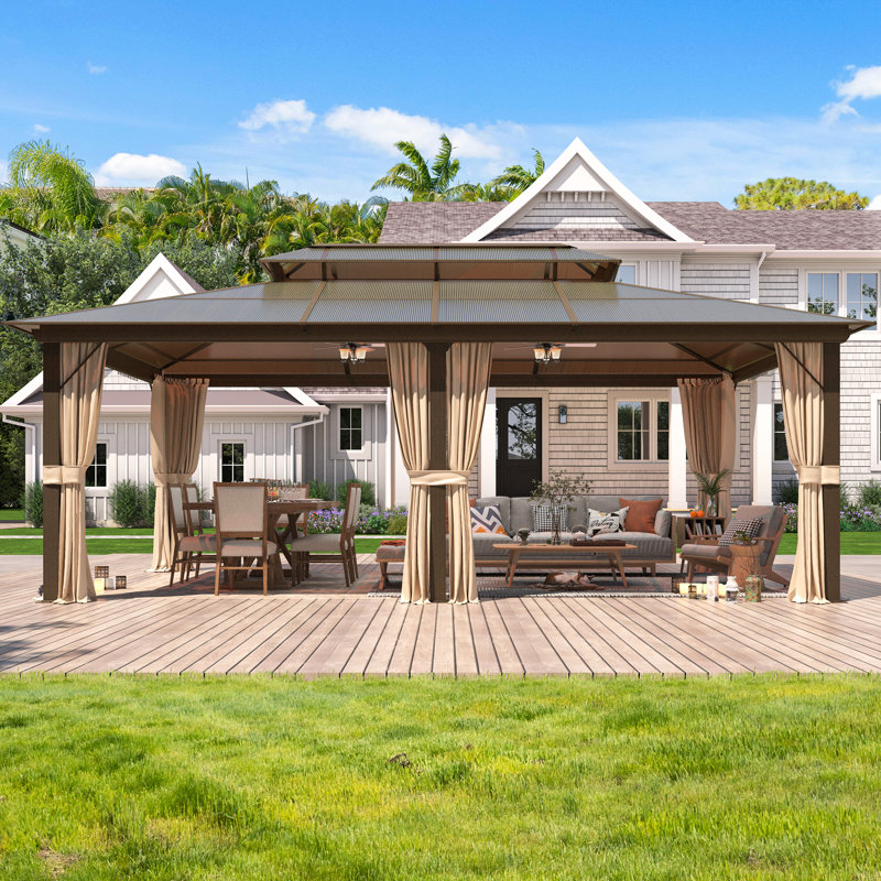  20 pi L 12 pi. Pavillon en D