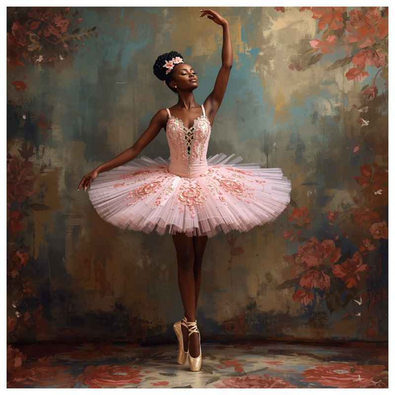 Édredon ballerine en tutu rose, Très grand lit