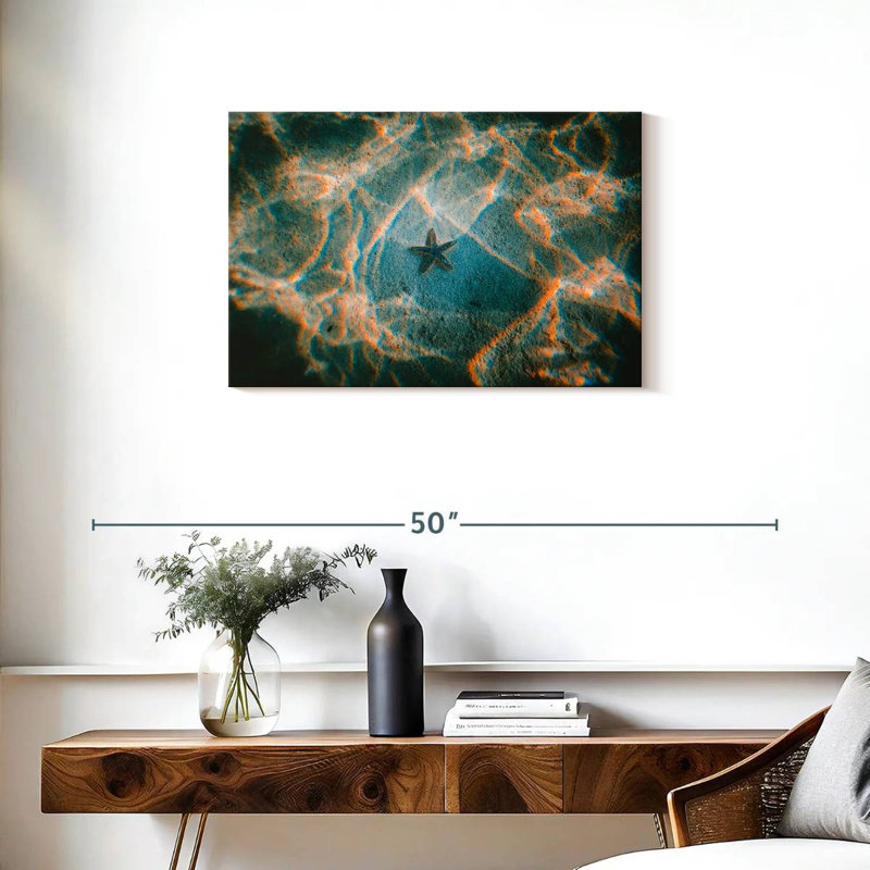 Crowle Sandy Underwater Starfish, H 20 po x l 30 po