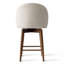 Tabouret de comptoir pivotant rembourré-1019391444