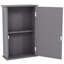 Kennedy 340mm W 530mm H Wall Mounted Required Medicine Cabinet with Mirror and Fixed Shelves