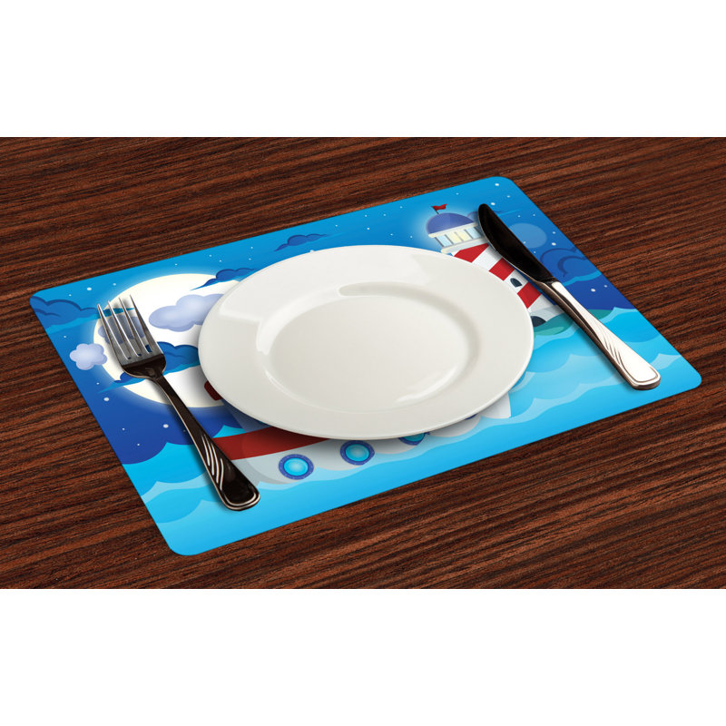 Polyester Nautical Rectangle Placemat