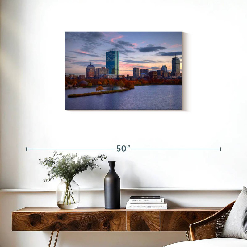 Sireci Boston Back Bay, H 20 po x l 30 po
