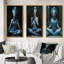 Blue Yogini Meditation Spiritual Grace - 3 pièces-1621755250-1621755259