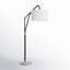 Lampe sur pied haute 71 po Nell
