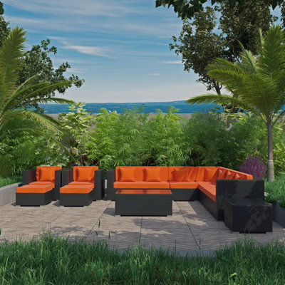 Ensemble modulaire d'extérieur 11 pièces Alleyne