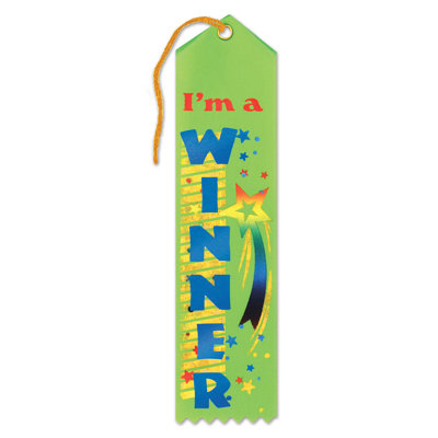 «I'm A Winner Award Ribbon»