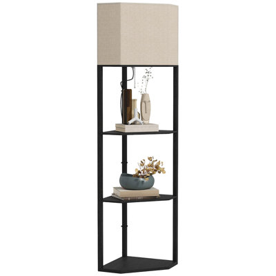 Braylah 159cm Tray Table Floor Lamp
