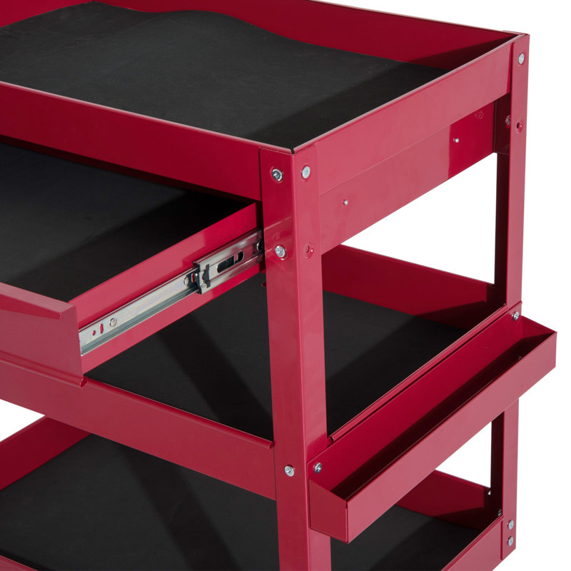 18.1'' W 1 -Drawer Steel Bottom Rollaway Chest with Wheels
