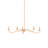 Saxon 5 - Light Wrought Iron Dimmable Classic / Traditional Chandelier