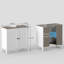 Karensa Freestanding Bathroom Cabinet