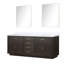 Meuble-lavabo double Shelter et miroirs 28 po-115766990-115766995-115766996