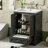 24'' Bathroom Vanity With Ceramic Sink Combo, Modern Freestanding Storage Cabinet  With Silver Handles,  Soft Closing Doors, Bathroom Storage-816680564