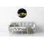 Johnetta Glass Wall Clock
