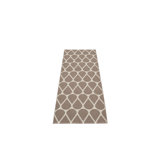 Otis Geometric Area Rug in Dark Mud/Beige
