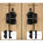 Key Lockable 2 Way Gate Latch With Spring Loaded Pull Cable And ...