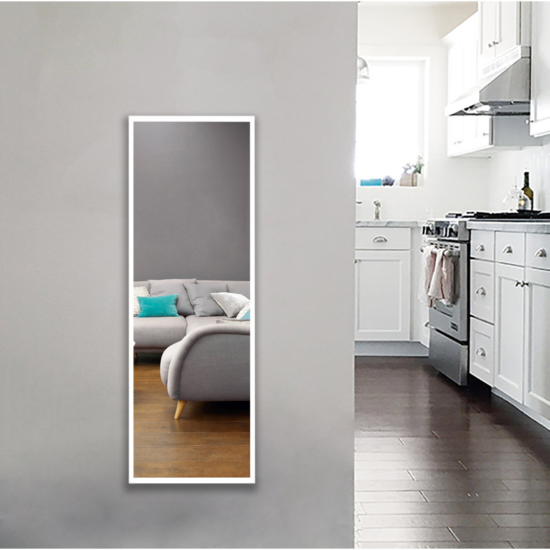 Whitworth Metal Flat Mirror, 55.25" H x 16.25" W