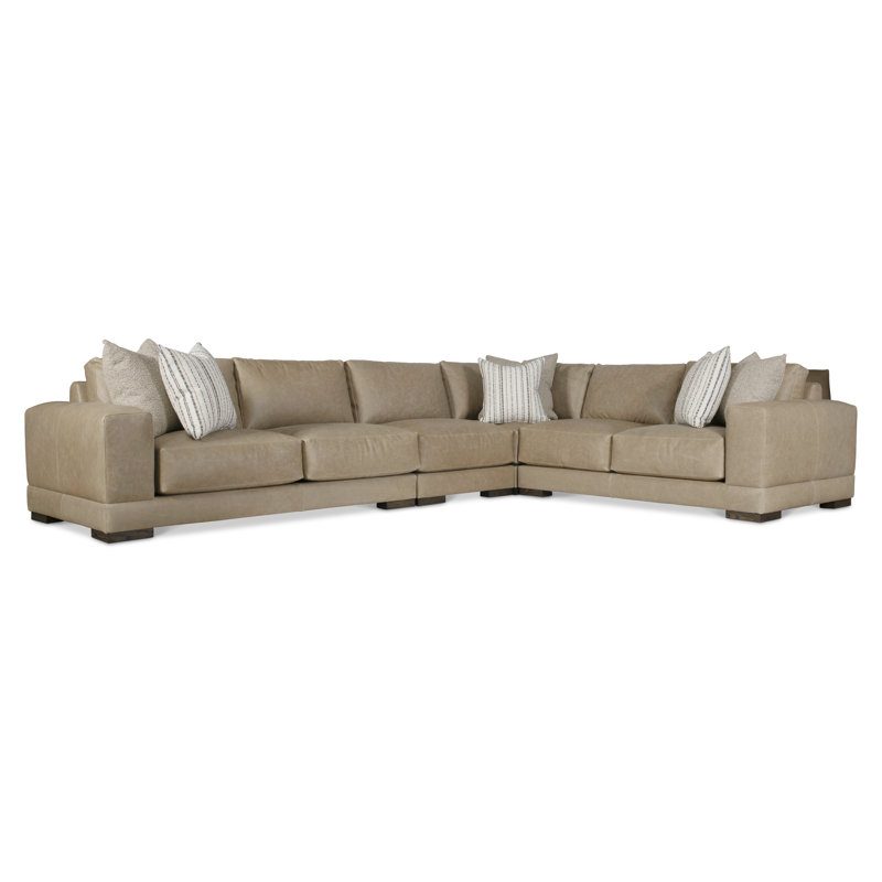 Lars Sectional, 28" H x 142" W x 110.5" D, Right Hand Facing