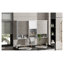 Armoire de toilette murale 55 po avec tablette réglable