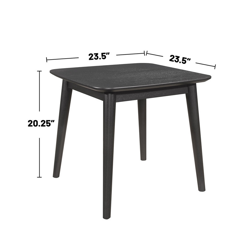 Ensemble de tables basses 3 pièces, Noir
