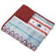Benjara Pimi Quilted Throw Blanket with Polyester Fill, Southwest Boho Style