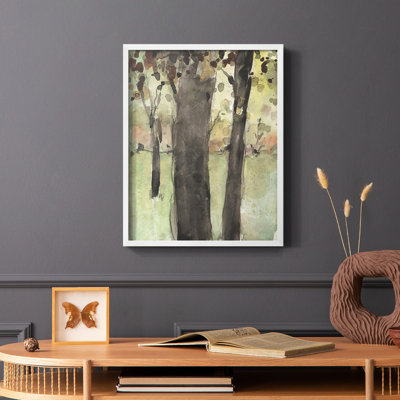 Under the Tree Confetti II, reproduction encadrée - bois massif