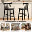 Tabouret de comptoir moderne en bois massif de 24 po, tabourets pour îlot de cuisine avec dossier-1666775512-1666775515