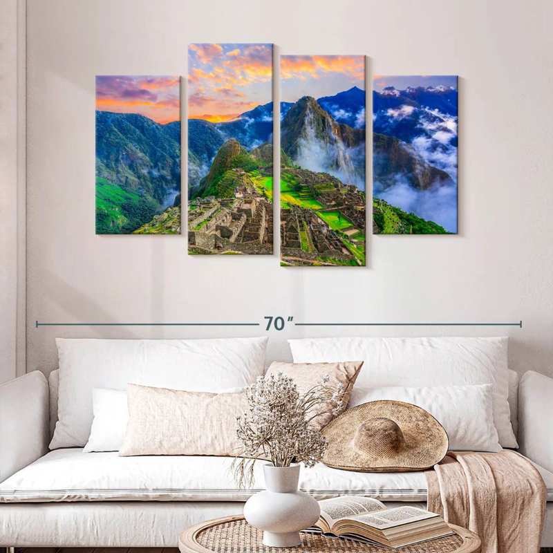 Lilie Iconic Machu Picchu, 32'' H x 52'' W