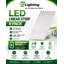 Bande lumineuse linéaire à DEL intégrée E2 Lighting de 1,2 m avec batterie de secours, puissance et température de couleur sélectionnables (ensemble de 6)