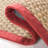 Debroh Natural / Red Fiber Seagrass Solid Color Rug-928576586