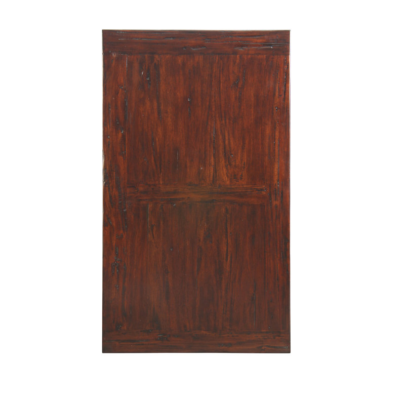 Table basse en bois massif, Marron foncé