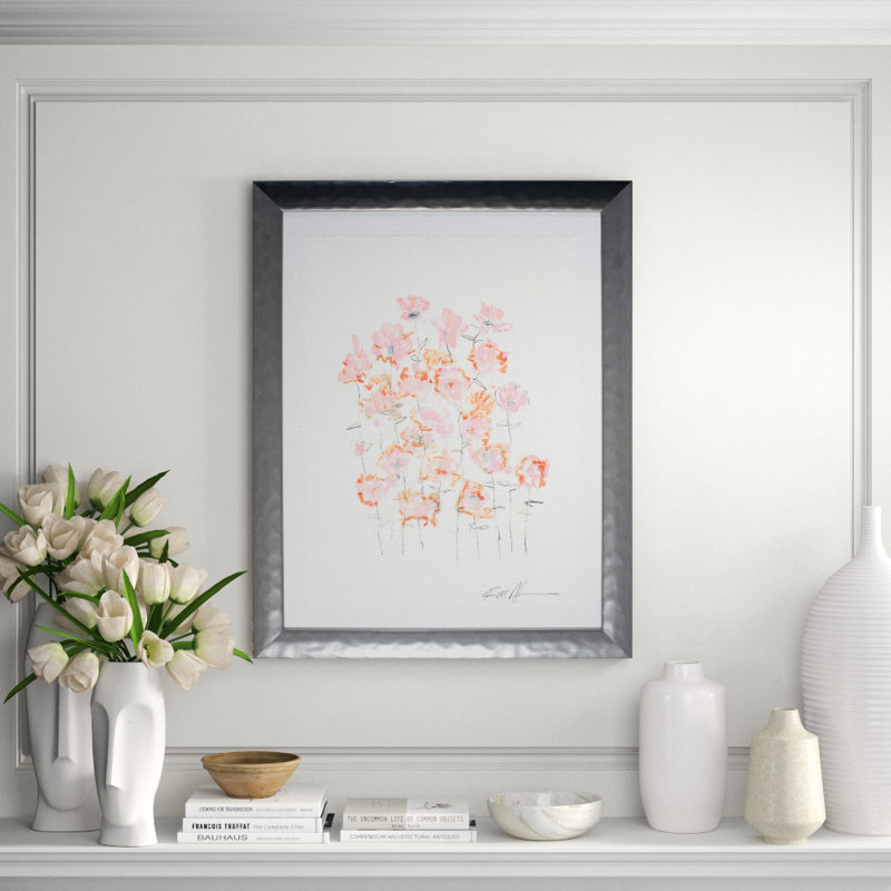 Flowers From The Garden 3 Print by Robert Robinson