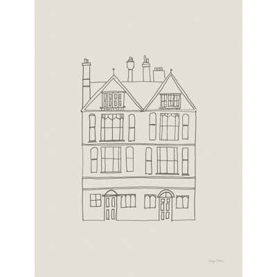 «Buildings of London I» par Avery Tillmon - reproduction d'art sur toile tendue