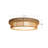 13-in Braided Rope Dimmable LED Flush Mount-13253159-13253157