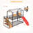 Twin Over Twin Metal Bunk Bed-1393976202