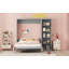 Lit escamotable multifonctionnel avec tablettes-112542212-112542213