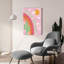  Art mural en verre acrylique «Stay Sharp» par Club Daydream-645300454