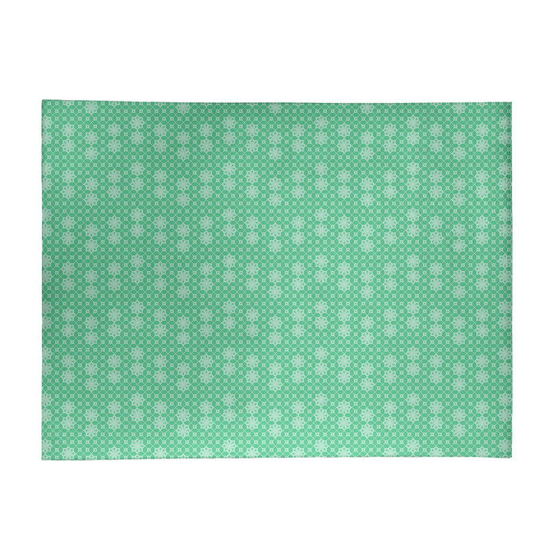 Tapis de zone verte en treillis classique, Rectangle 5 pi x 7 pi
