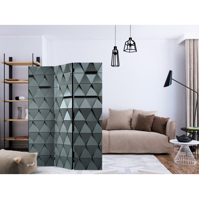 68'' H Solid Wood Folding Room Divider